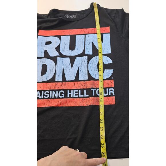 Run DMC “ Raising Hell 1986 Rap concert festival Hip hop recycled Karma NWOT S - Picture 5 of 5